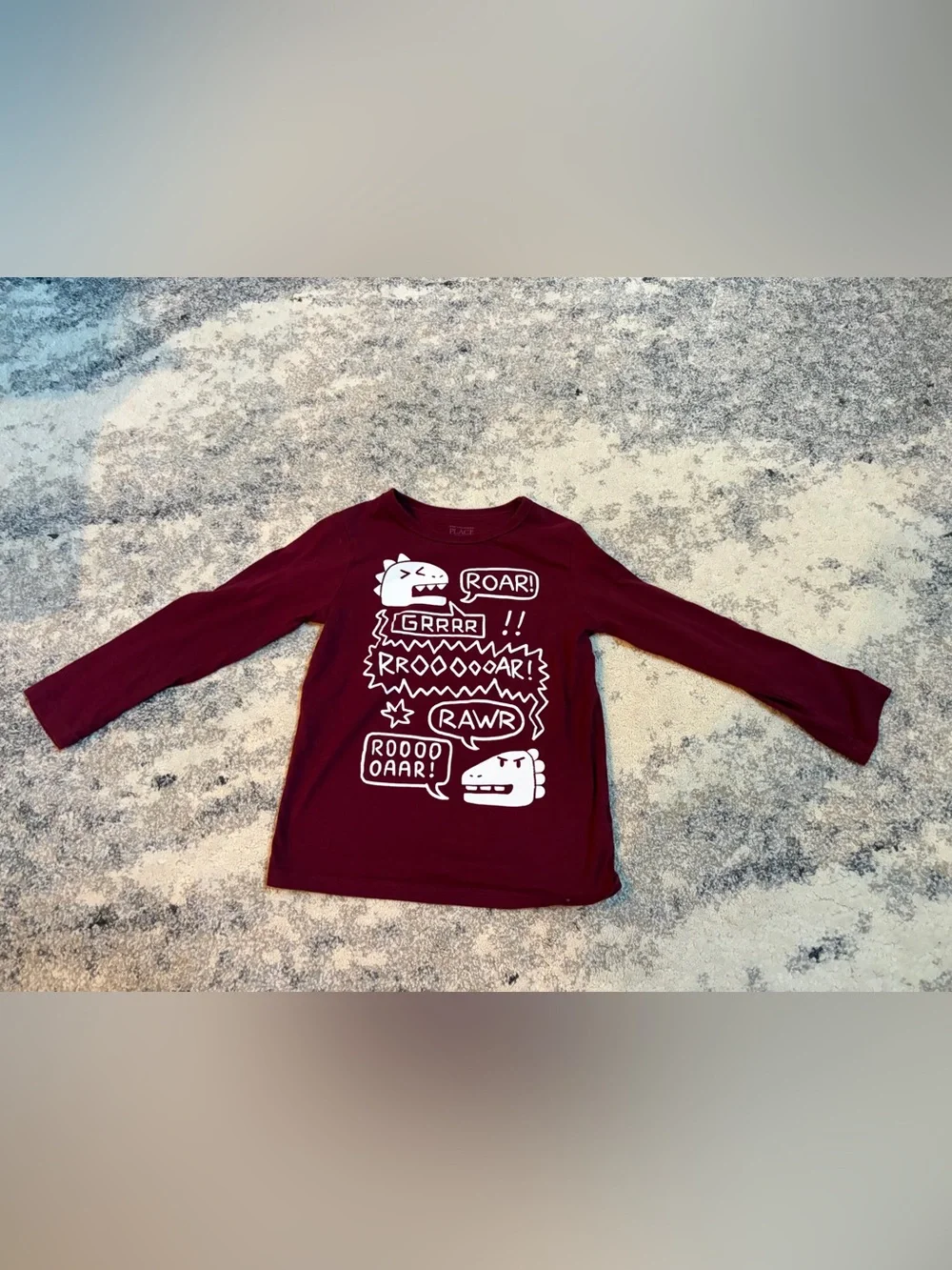 5t Dino long sleeved shirt